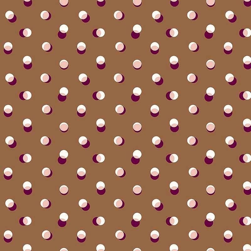 Pattern design pois bicolor - Patterntag