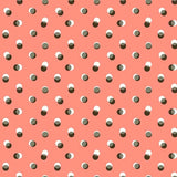 Pattern design pois bicolor - Patterntag