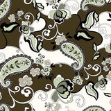 Pattern design paisley disegno astratto con fiori - Patterntag