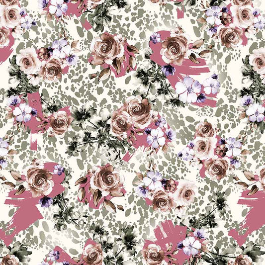 Surface Pattern design flowers modern