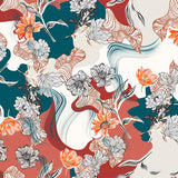 Surface Pattern design flowers modern