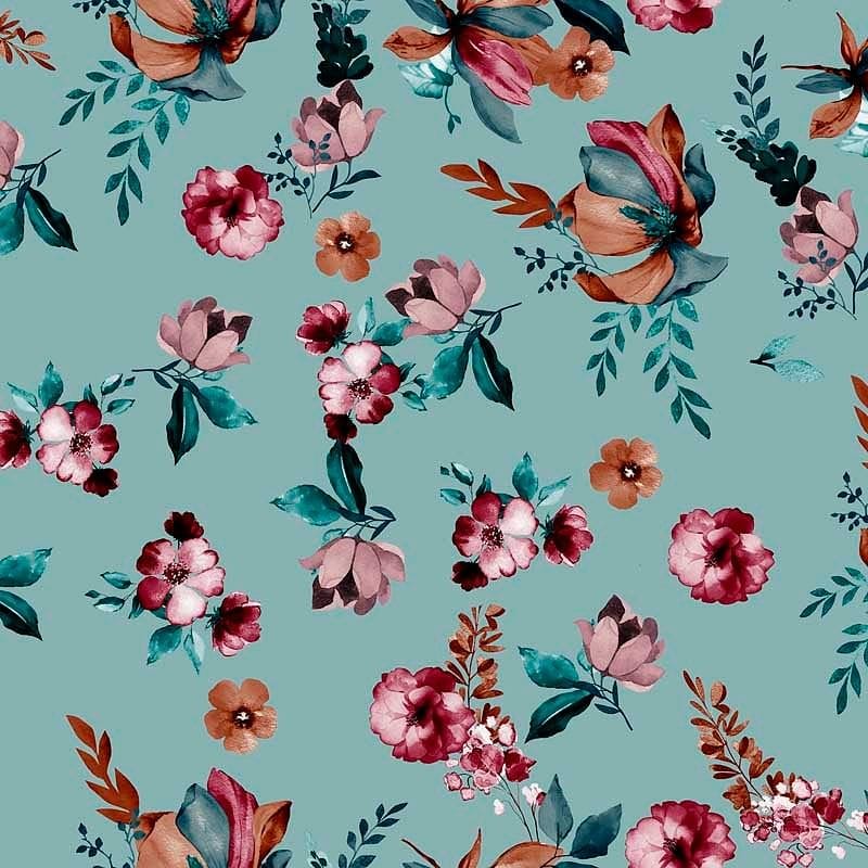 Pattern design flowers fiori astratto 3 - Patterntag