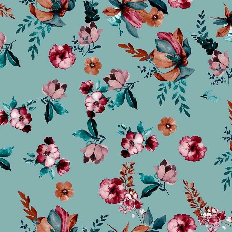 Pattern design flowers fiori astratto 3 - Patterntag