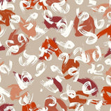 Pattern design abstract con pennellate - Patterntag