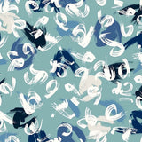 Pattern design abstract con pennellate - Patterntag