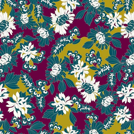 Pattern design flowers fiori astratto 7 - Patterntag
