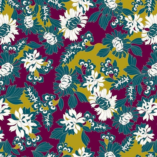 Pattern design flowers fiori astratto 7 - Patterntag