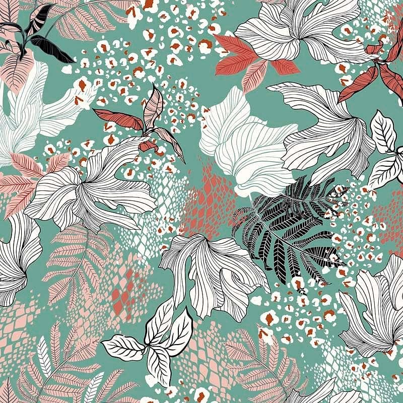 Pattern design flowers fiori astratto 9 - Patterntag