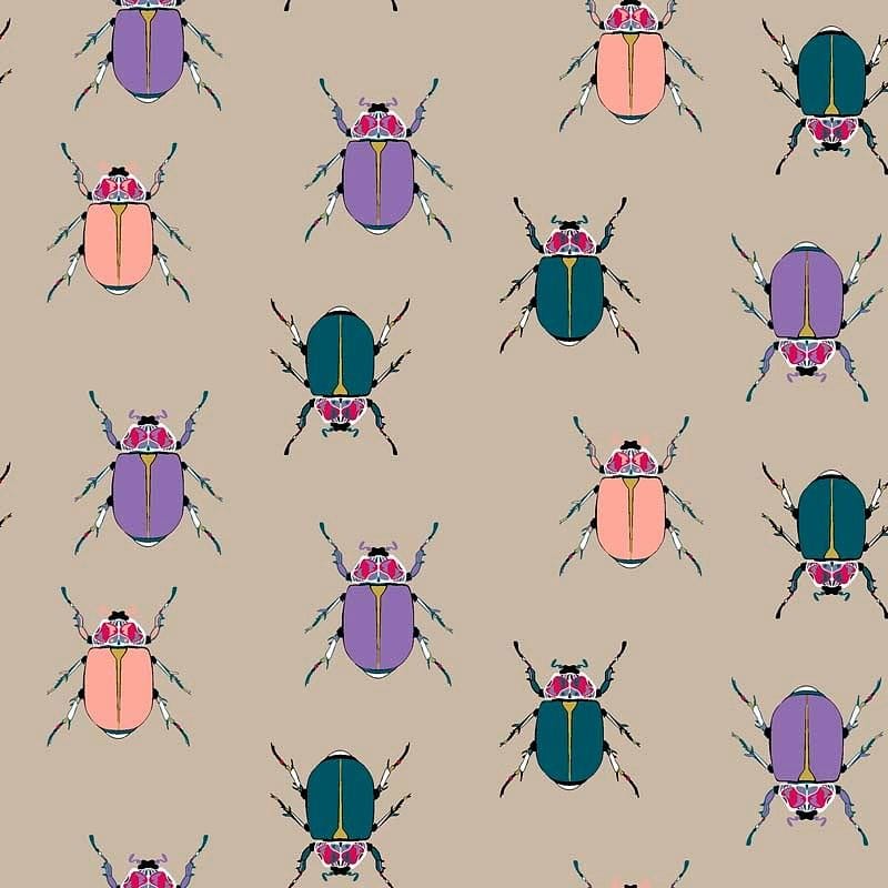 Pattern design conversational con mosche - Patterntag