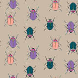 Pattern design conversational con mosche - Patterntag