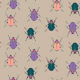 Pattern design conversational con mosche - Patterntag