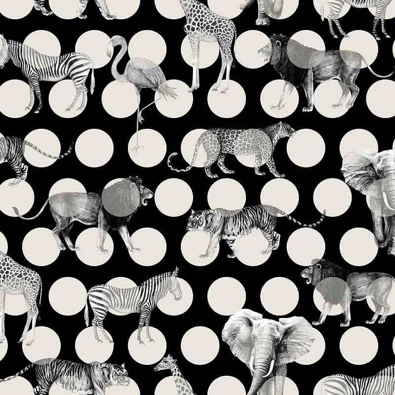 Pattern design tropical pois - Patterntag