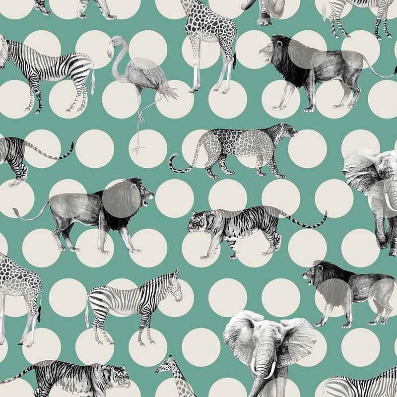 Pattern design tropical pois - Patterntag