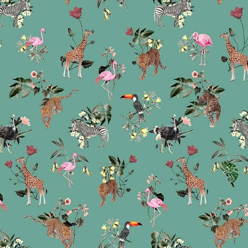 Pattern design tropical animali - Patterntag