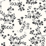 Pattern design Provencal disegno fiori basic - Patterntag