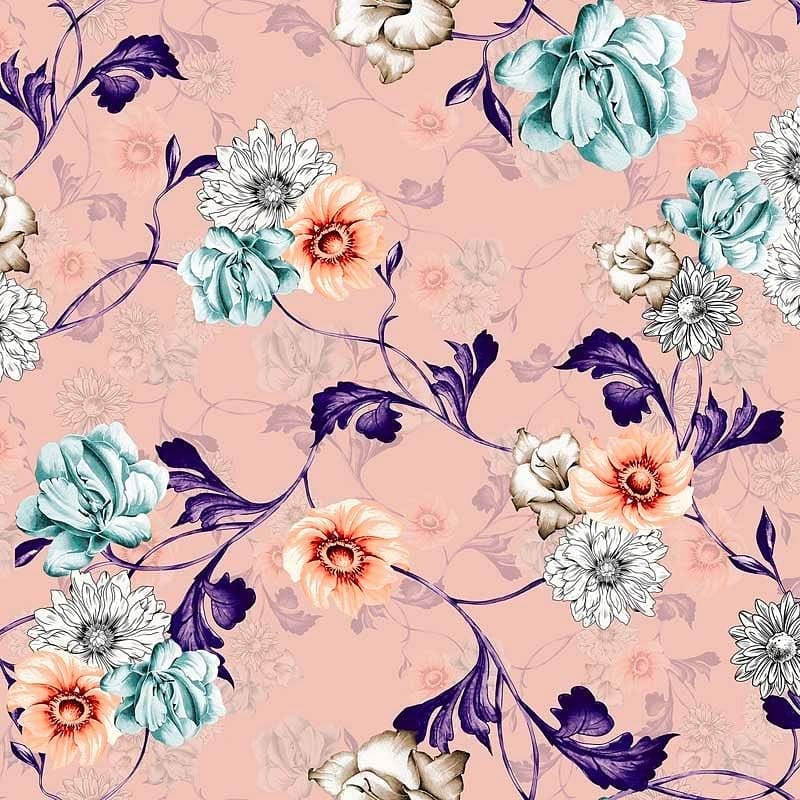 Pattern design flowers fiori astratto 20 - Patterntag