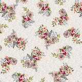 Pattern design Provencal fiori su pois - Patterntag