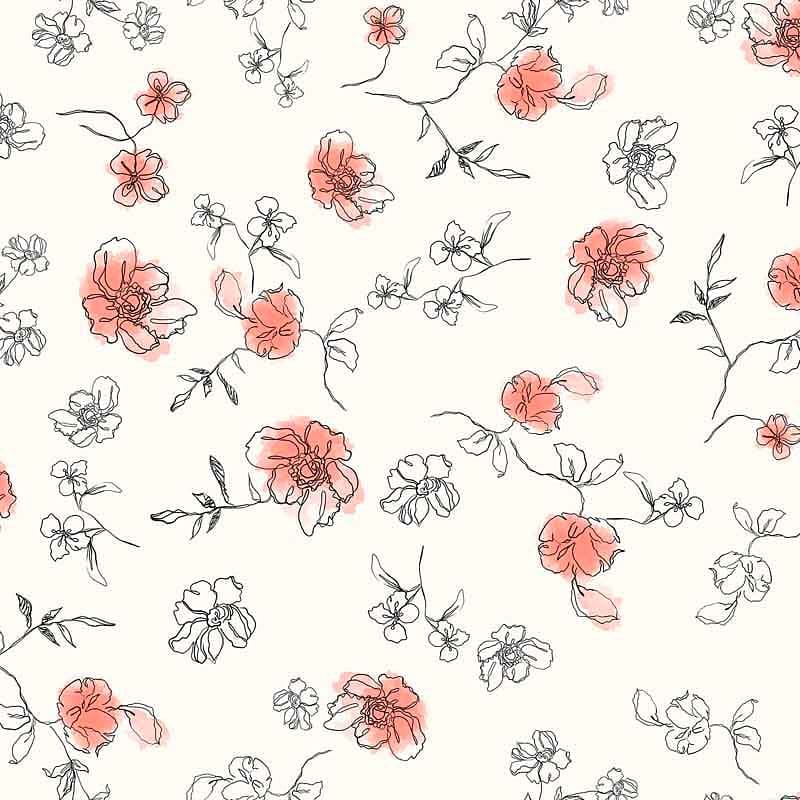 Pattern design flowers fiori elegante - Patterntag