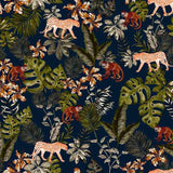 Pattern design tropical animali scimmia leopardo - Patterntag