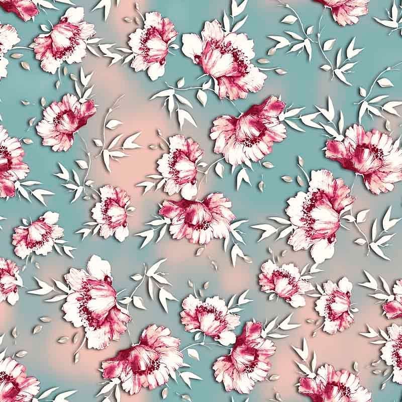 Pattern design flowers fiori elegante - Patterntag
