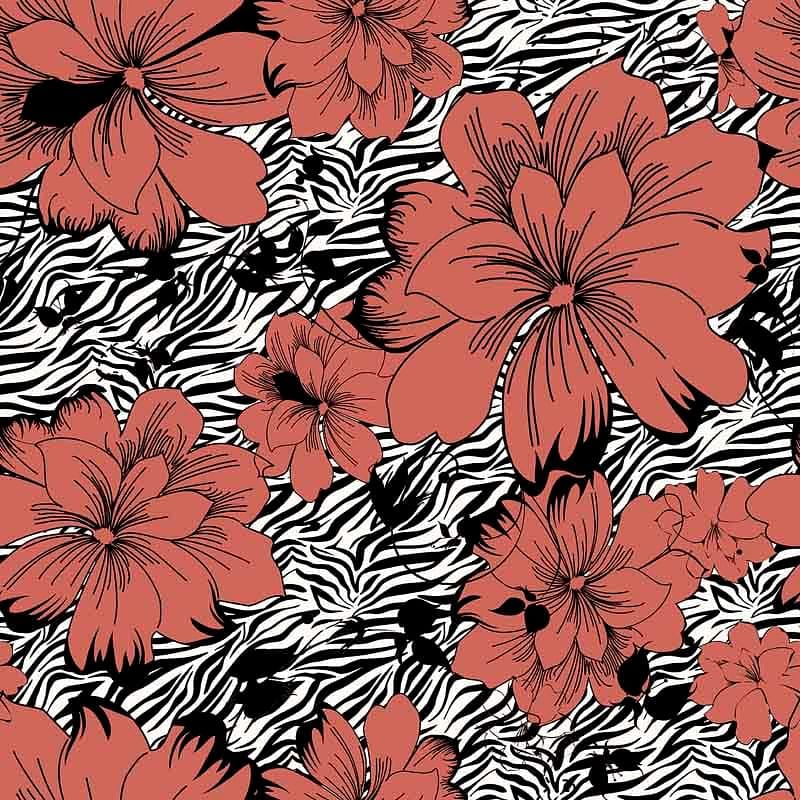 Pattern design flowers fiori pop - Patterntag