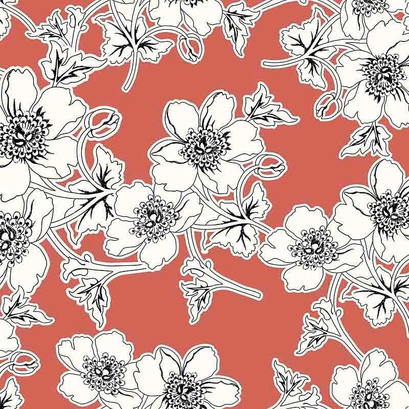 Pattern design flowers fiori raffinato - Patterntag