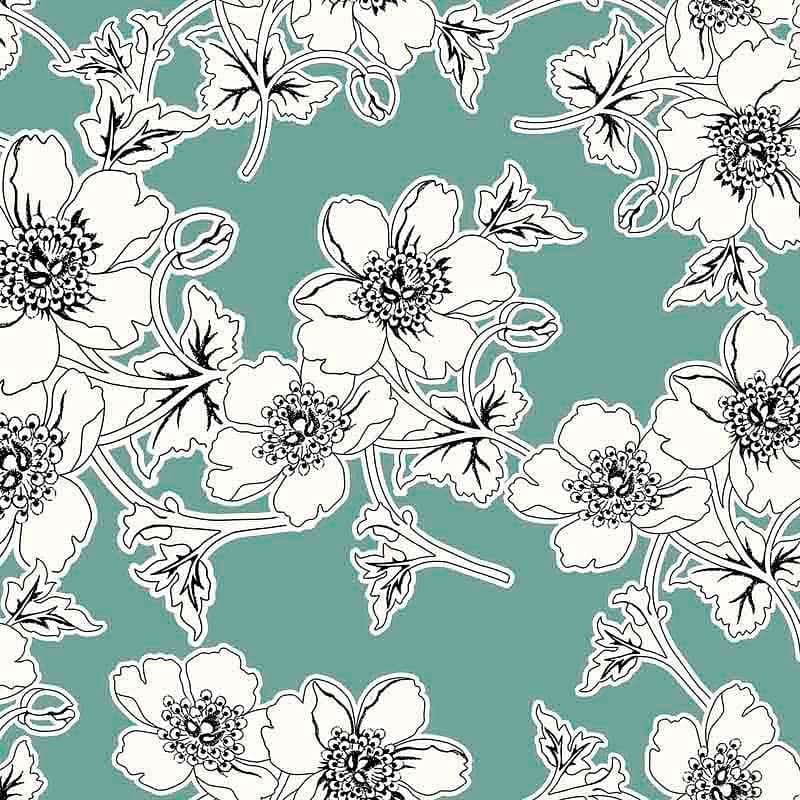 Pattern design flowers fiori raffinato - Patterntag