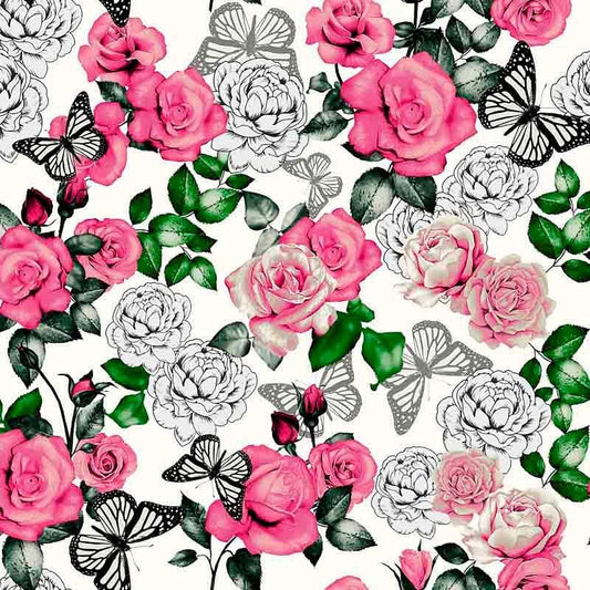 Pattern design flowers fiori raffinato - Patterntag