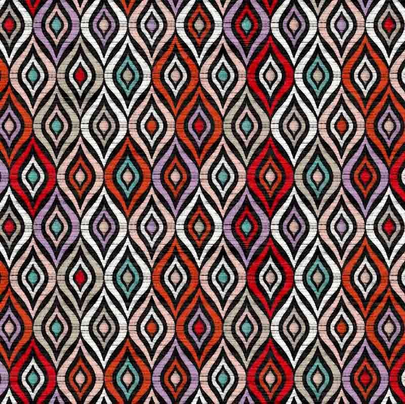Pattern design ethnic rombi - Patterntag
