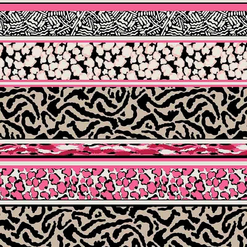 Pattern design ethnic strisce orizzontali - Patterntag