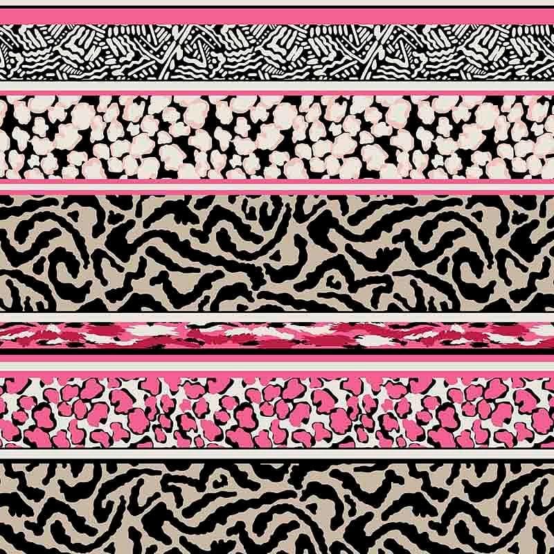 Pattern design ethnic strisce orizzontali - Patterntag