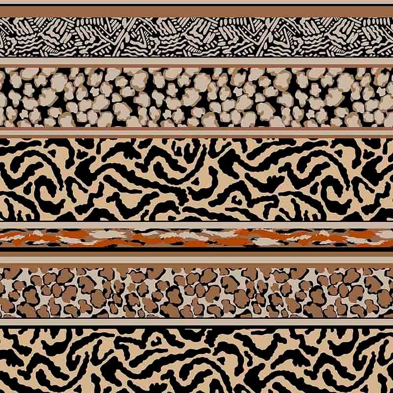 Pattern design ethnic strisce orizzontali - Patterntag