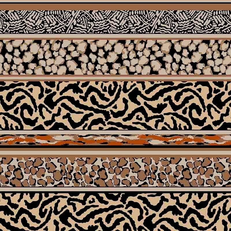 Pattern design ethnic strisce orizzontali - Patterntag