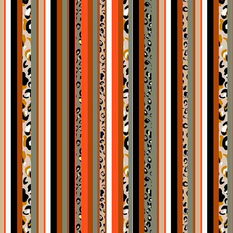 Pattern design animalier strisce verticali - Patterntag