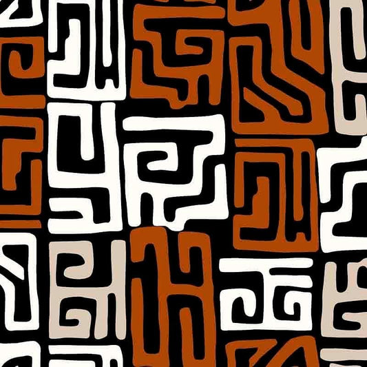 Pattern design ethnic astratto - Patterntag