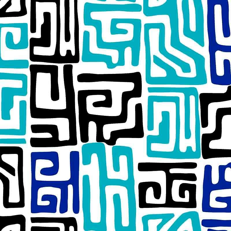 Pattern design ethnic astratto - Patterntag