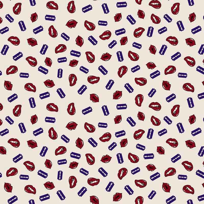 Pattern design conversational labbra - Patterntag