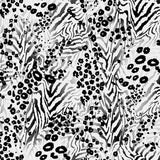Pattern design animalier astratto - Patterntag