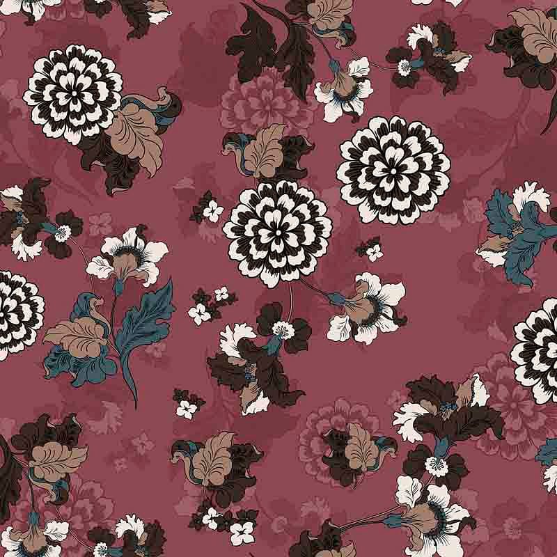 Pattern design flowers fiori moderno - Patterntag