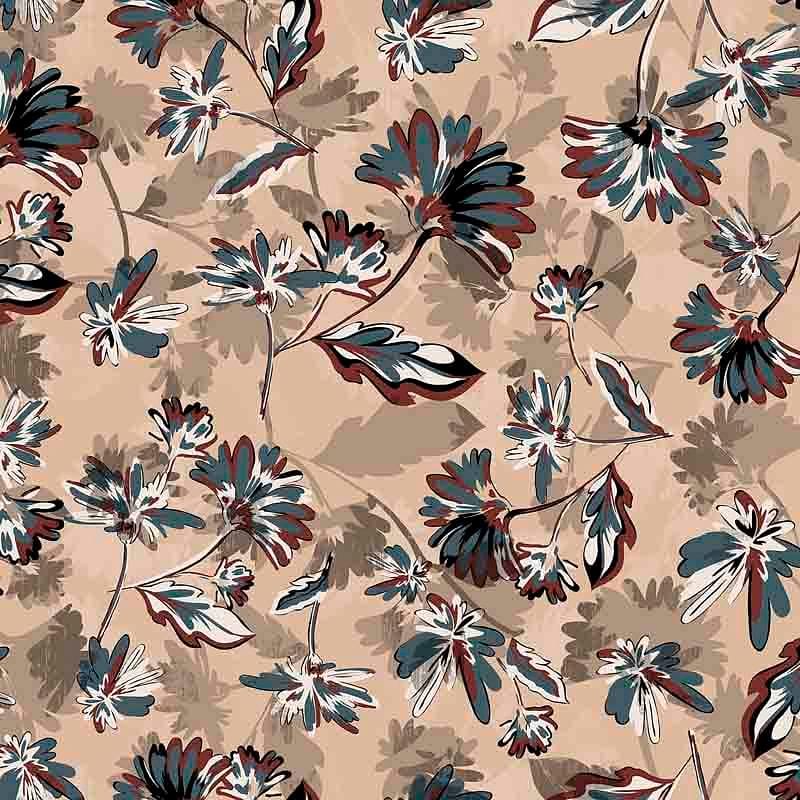 Pattern design flowers fiori moderno - Patterntag