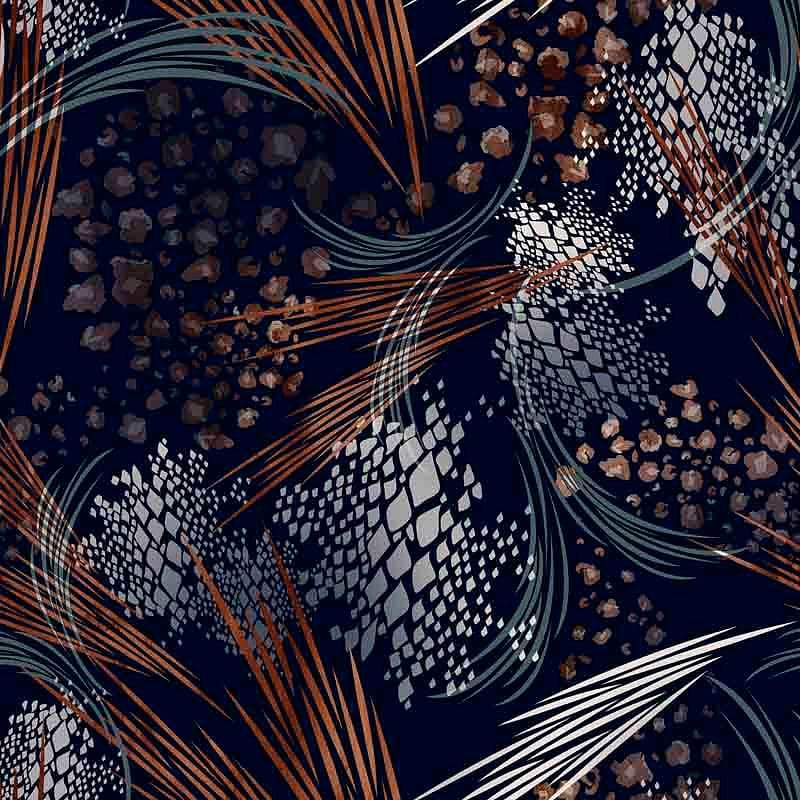 Pattern design animalier moderno - Patterntag