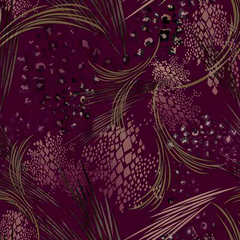 Pattern design animalier moderno - Patterntag