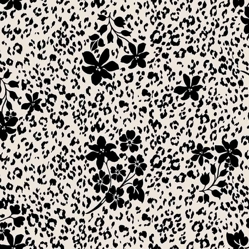 Pattern design animalier fiori - Patterntag