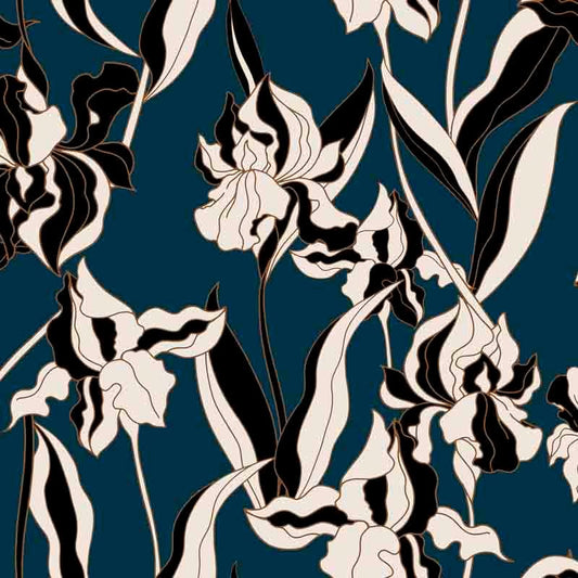 Surface Pattern design flowers modern