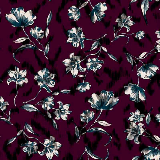 Surface Pattern design flowers modern