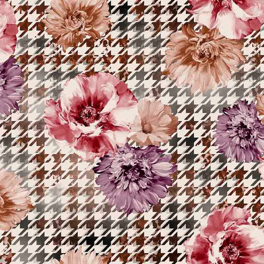 Surface Pattern design flowers modern