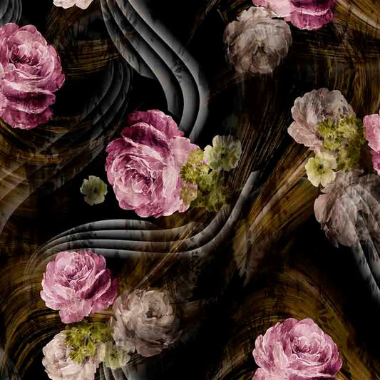 Surface Pattern design flowers modern