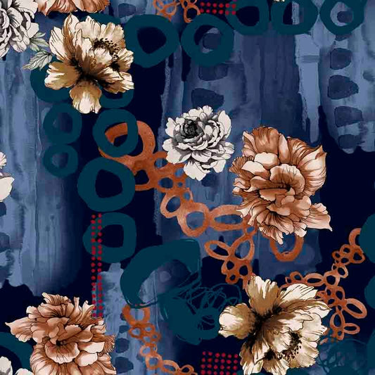 Surface Pattern design flowers modern