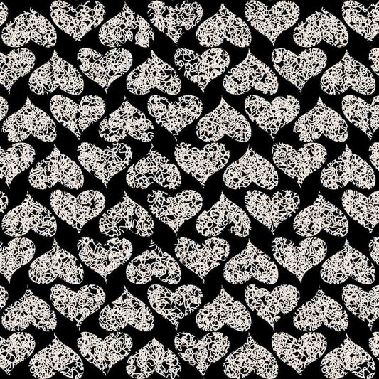 Surface Pattern design conversational heart
