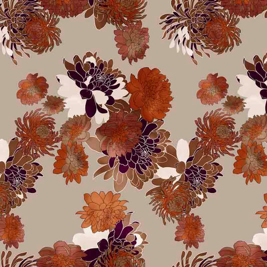 Surface Pattern design flowers modern